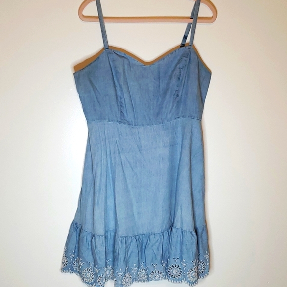 Old Navy Dresses Jean Dress Old Navy Xl Cami Dress Poshmark